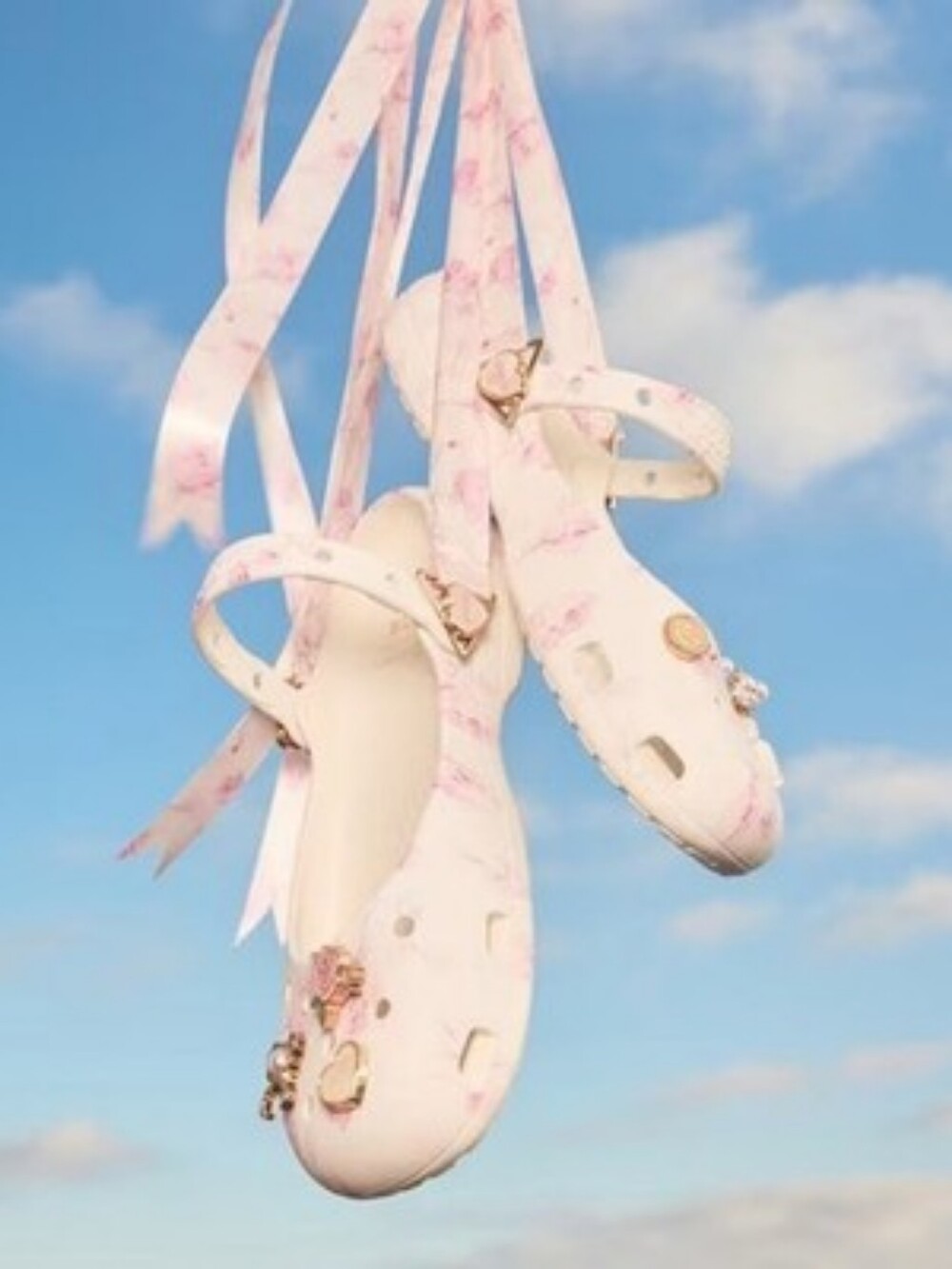 LoveshackFancy X Crocs Ballet Flat Ribbon Laces - Picture 5 of 5